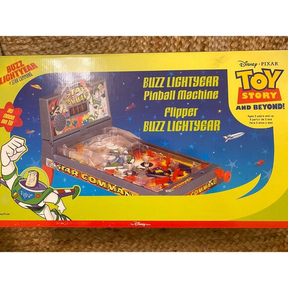 New In Original Box Buzz Lightyear Pinball Game - Picture 1 of 5